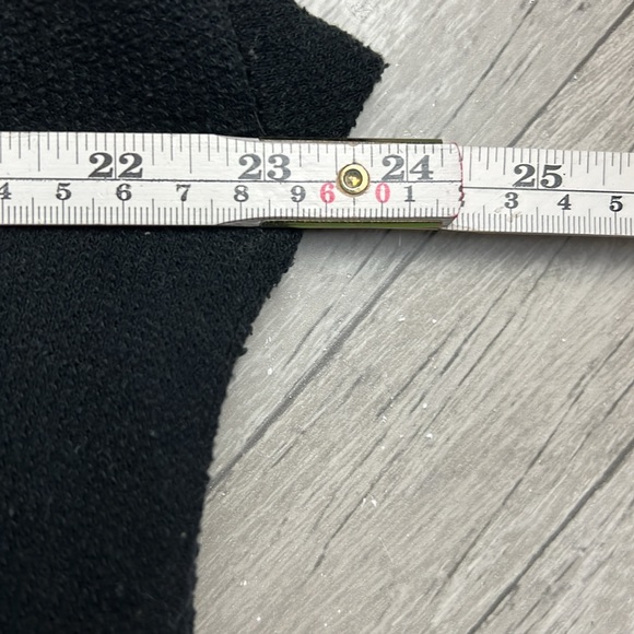 J. Crew Black Side Slit Knit Turtleneck Medium - Picture 9 of 9